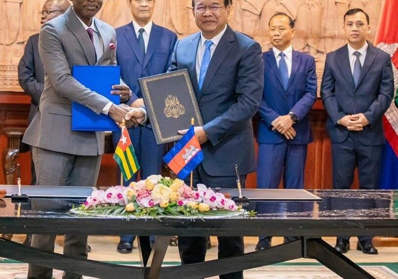EXEMPTION RECIPROQUE DE VISAS ENTRE LE TOGO ET LE CAMBODGE